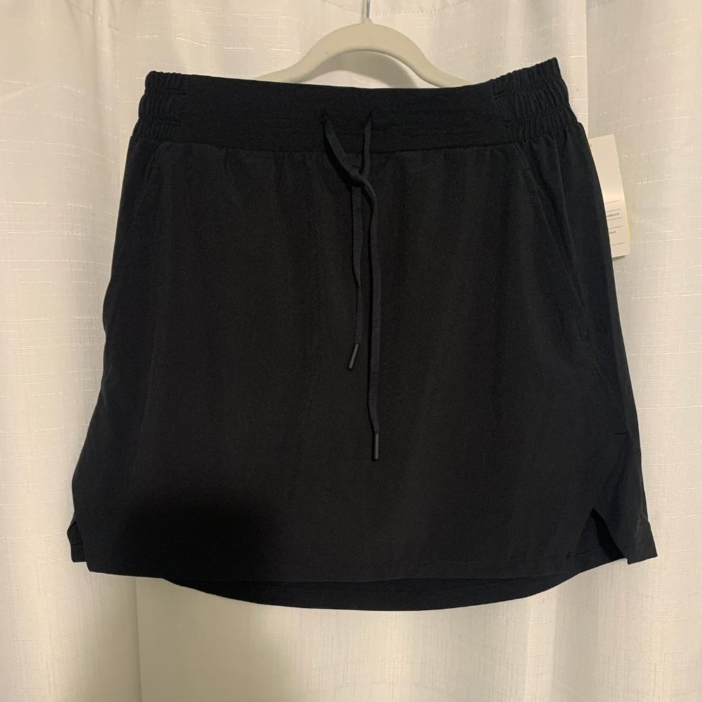 All in Motion Black tennis skirt size small